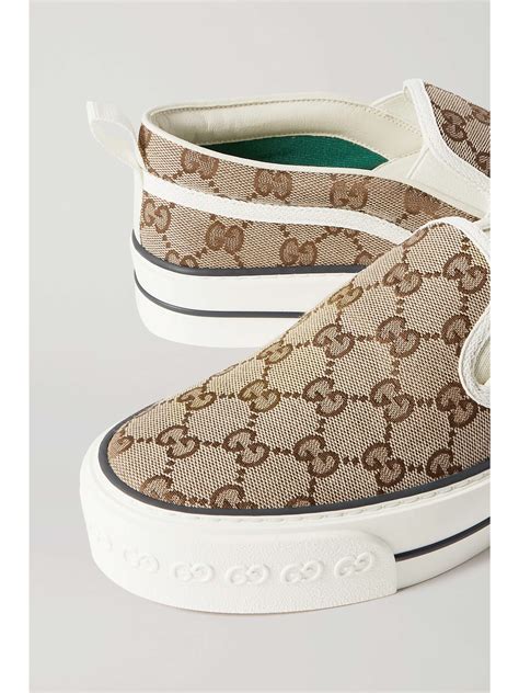 men's gucci tennis 1977 slip-on sneaker|gucci 1977 tennis shoes women's.